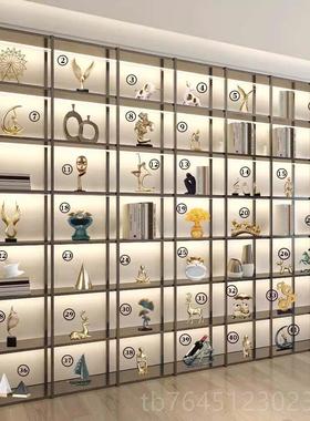 高档现柜代轻奢高档酒柜装饰品摆件居客厅家玄关电视柜公室办工艺