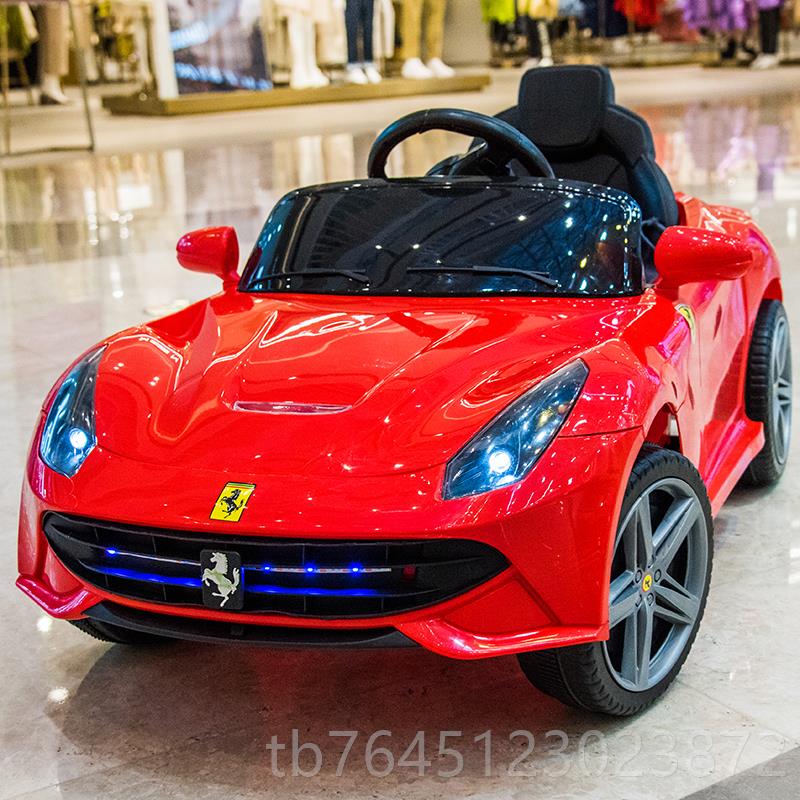 高档婴儿童电动四轮带男遥车控宝宝汽四车女小孩玩具车可坐人驱充