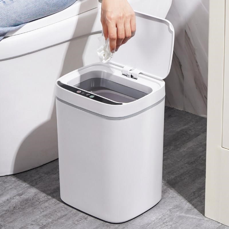 全自动拉垃桶智能垃圾桶全自动感应家用客厅厨房卫生间带盖防水电