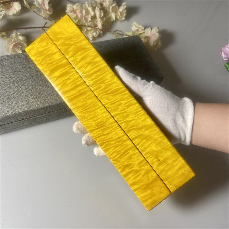 名贵金丝楠木大叶镇尺实木水波纹龙胆云彩纹镇纸礼盒装送礼工艺品