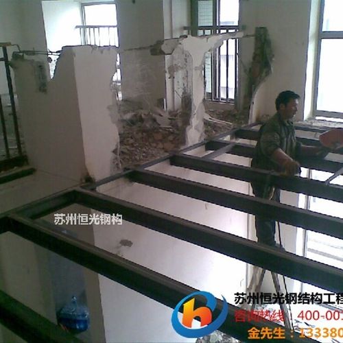 苏州钢结构悬挑平台阁楼钢结构怎么做屋顶阁楼