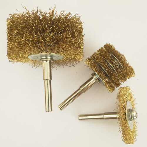 粗钢丝刷打磨轮金属除锈木工拉丝铁刷子抛光清洁刷钢丝轮碗刷打磨