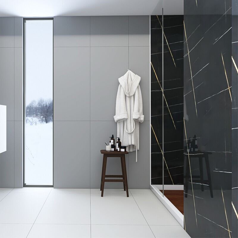 现代简约纯黑白灰色瓷砖600X1200客厅卧室餐厅哑光仿古砖阳台地砖