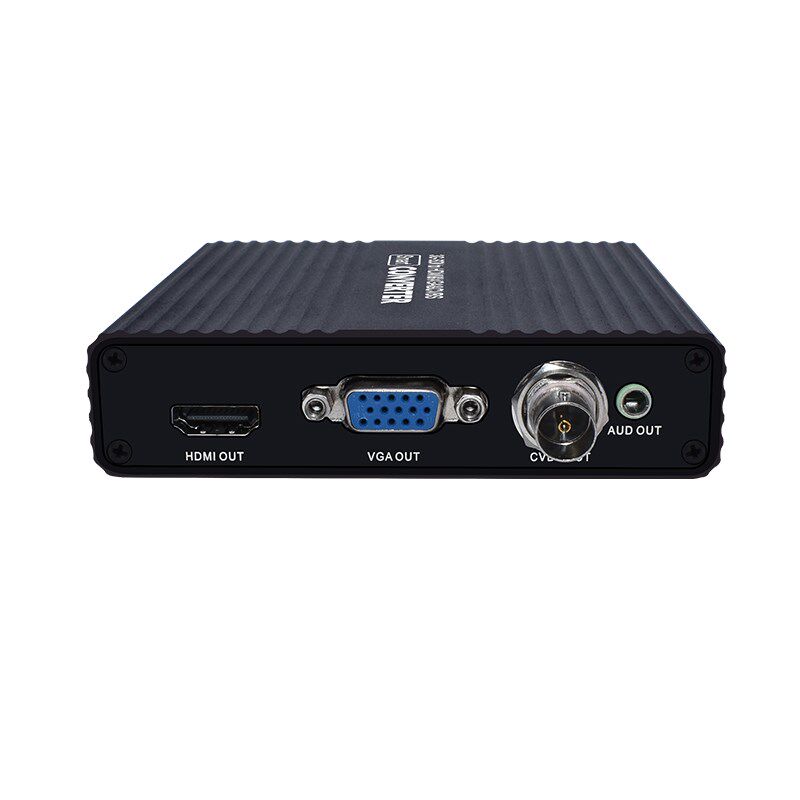 九音九视SDI转SDI/HDMI/VGA/AV视频转换器1080IP50信号变频分辨率