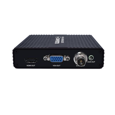 九音九视SDI转SDI/HDMI/VGA/AV视频转换器1080IP50信号变频分辨率
