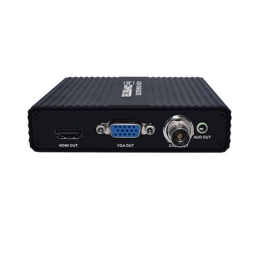 九音九视SDI转SDI/HDMI/VGA/AV视频转换器1080IP50信号变频分辨率