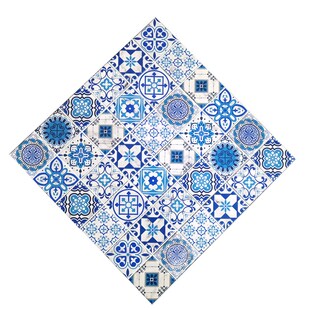 复古花砖玻璃马赛克瓷砖自粘电视背景墙装饰电视背景墙自粘墙贴