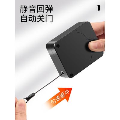 自动关门装置免打孔闭门器大门铁门推拉玻璃门家用缓冲阻尼闭合器