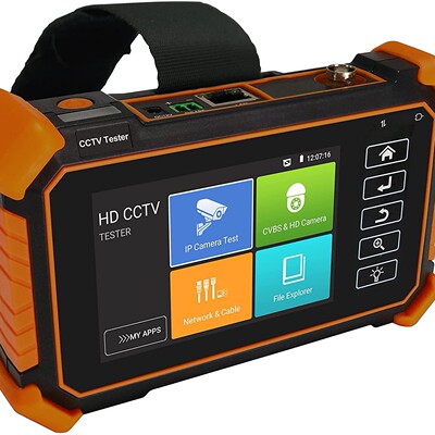 IP Camera Test 4'' IPS Touch Screen CCTV Tester  POE H.265