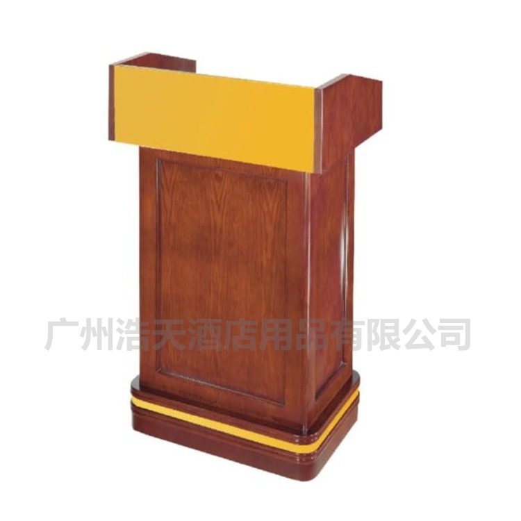 厂家供应欧式演讲台 木质多媒体讲台 PHZ-1宾馆咨客台