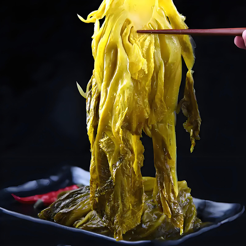 家用腾耀老坛鱼酸菜200g装酸爽脆口四川特产酸菜整箱批发无防腐剂