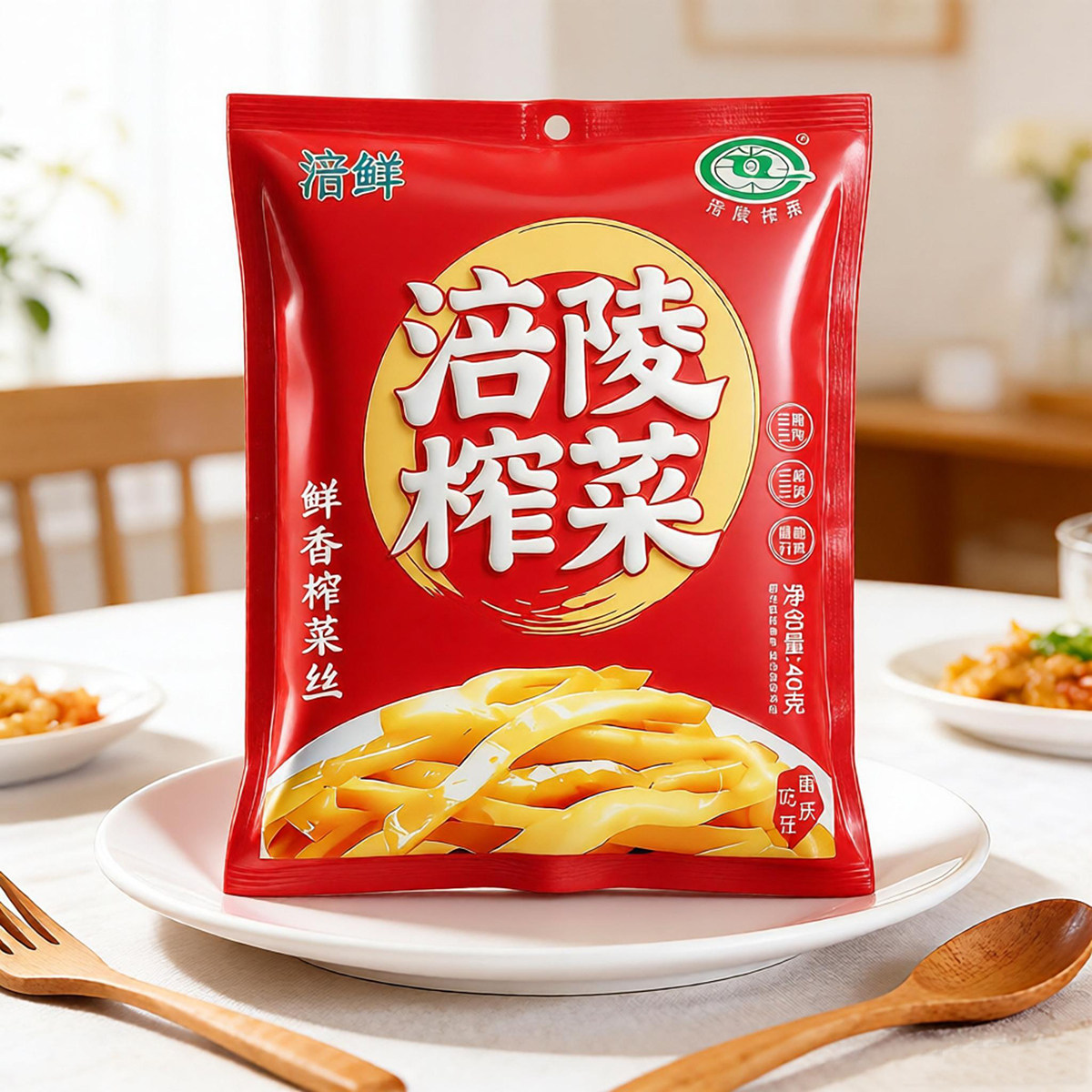 2包涪陵榨菜丝40g重庆特产袋装