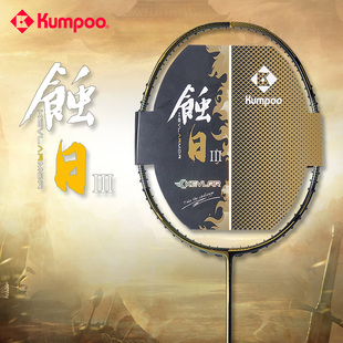 熏风羽毛球拍蚀日3代碳素纤维薰风男女生高磅专业比赛级正品单拍