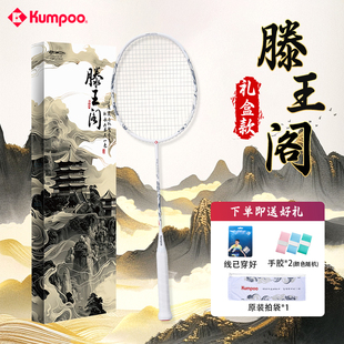 熏风滕王羽毛球拍国风系列碳素纤维薰风滕王阁序联名款初学者单拍
