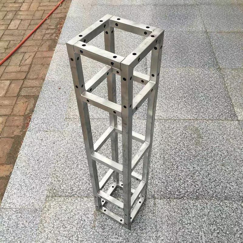 定制镀锌方管桁架广告舞台搭建行架坚固加厚热镀锌管舞台桁架