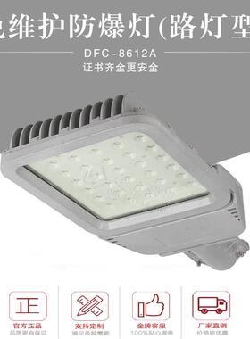 隔爆型ExdIIC80W100W120WLED防爆路灯6米至8米路灯头认证IP66防护