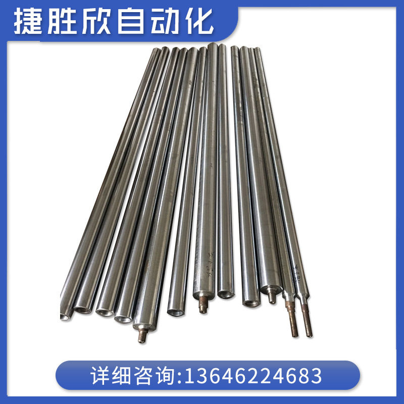 厂家供应捷胜欣仪器用钢锟流水线配件传动调节滚轴输送带滚筒拉紧