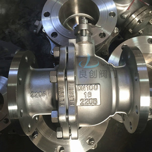 2205双相不锈钢法兰球阀 海水谈化专用球阀 F51双相不锈钢球阀