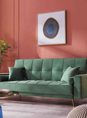 沙发床推拉两用 网红款北欧风格客厅可睡觉 折叠沙发床两用小户型