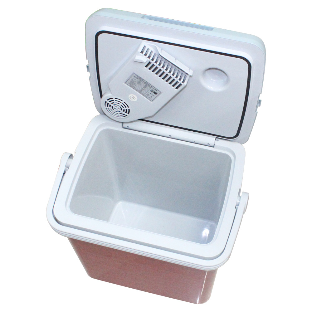 新款32L车载冰箱冷暖箱车家两用迷你小冰箱家用制冷冷藏批发