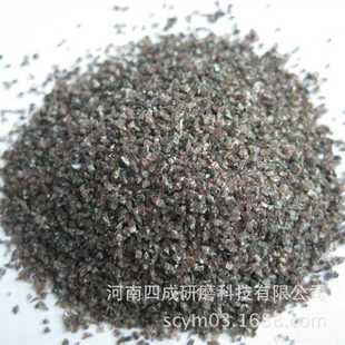 棕刚玉金刚砂机场路面防滑耐磨用金刚砂喷砂抛光耐磨金刚砂