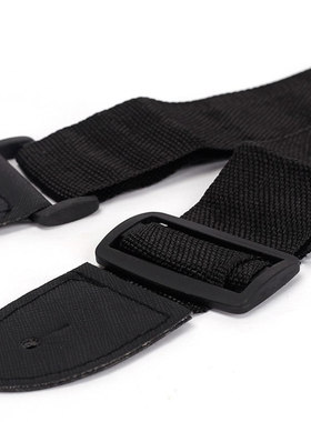 普通吉他背带民谣木吉他乐器普及肩带黑色背带批发guitar strap