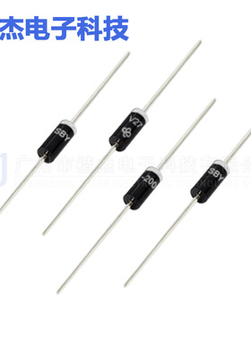 SBYV27-200快恢复二极管DO-15封装2A200V塑封直插编排带VIS超快速