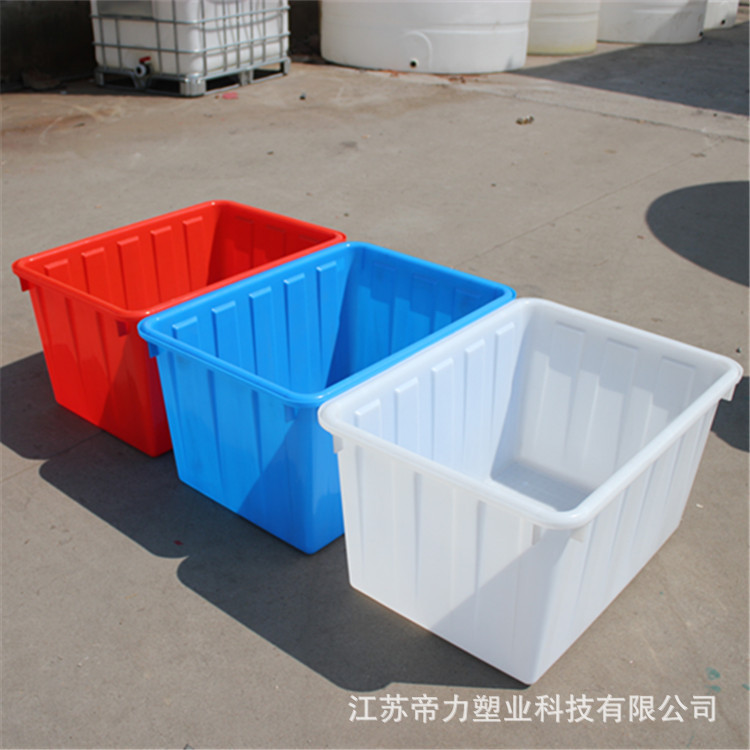 塑料水箱厂家批发 水产养殖箱养鱼箱加厚塑料水箱水桶储水箱方形