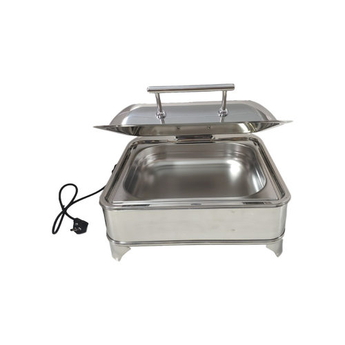 焰鼎Flame tripod 正方形自助餐炉玻璃盖电板加热保温炉 厂家直销