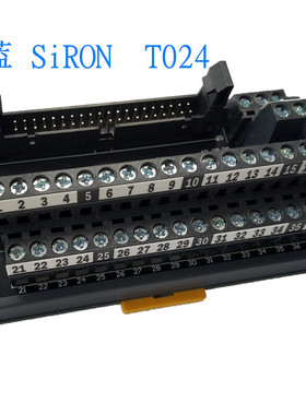 SIRON端子台T024胜蓝电气40位端子台T024-K通用T034日式端子排40P