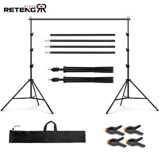 锐腾 2.6*3米背景架 摄影背景架拍照背景布架 伸缩支架组装横杆