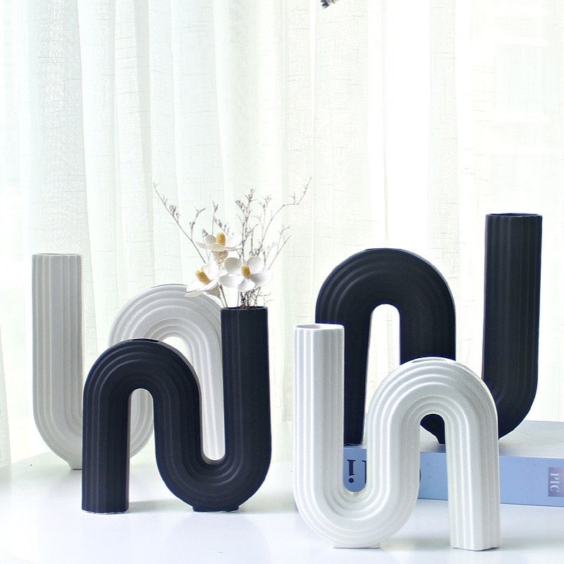 陶瓷艺术摆件家居装饰品创意设计师 简约现代客厅玄关咖啡厅摆设