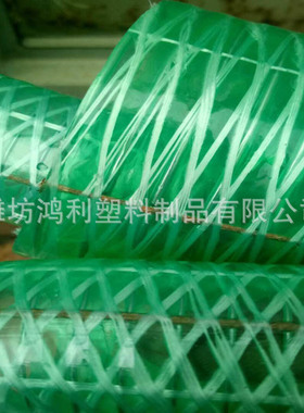 潍坊厂家生产绿色PVC复合防静电钢丝软管 耐低温 pvc复合防静电
