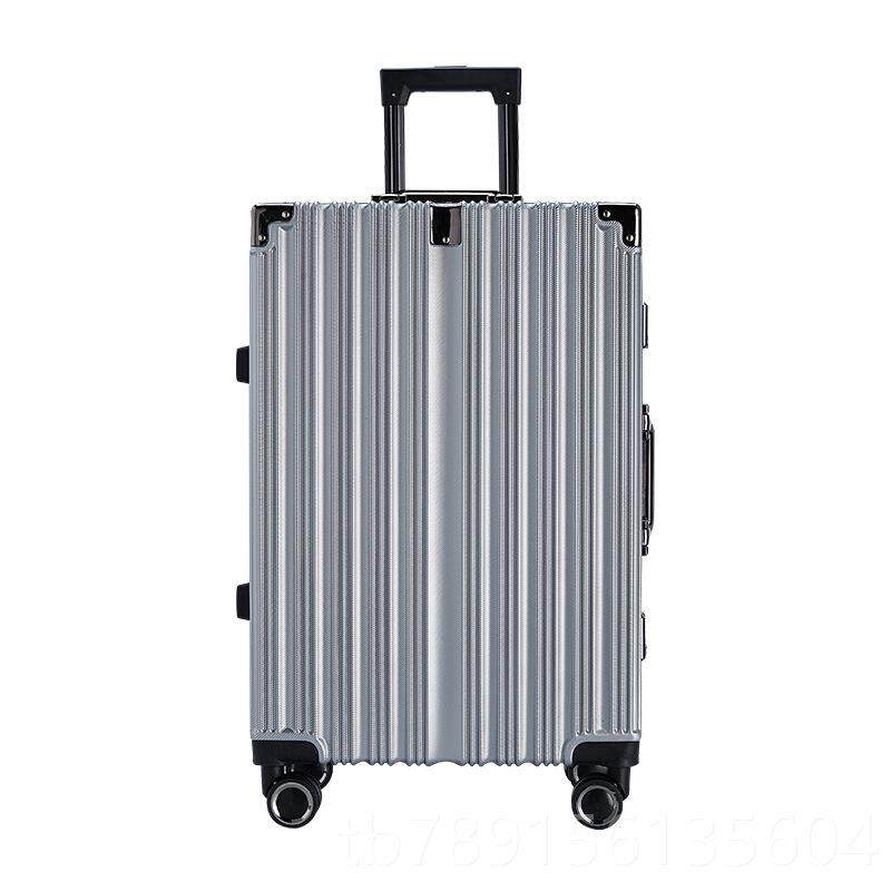 高档行李箱万4向轮铝框箱密码登机箱拉杆箱22拉0寸旅行箱寸链大箱