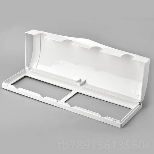高档联86型水盒开关插盒座四排连体防溅通用型大号电四防源保护罩