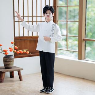 高档儿童民国风学生装五四青国年装男女合唱朗诵运动会中班演服风