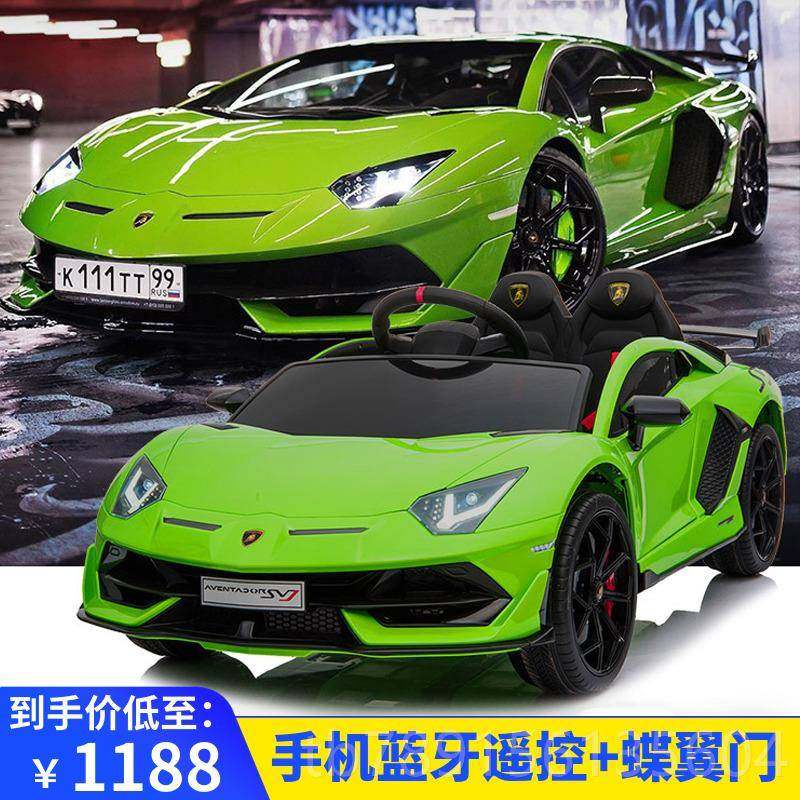 高档兰童博基尼儿电孩动车超大号四轮遥控宝宝可汽车小玩具车坐人,玩具/童车/益智/积木/模型,儿童电动车,淘宝优惠券,粉丝福利购,淘宝优惠卷