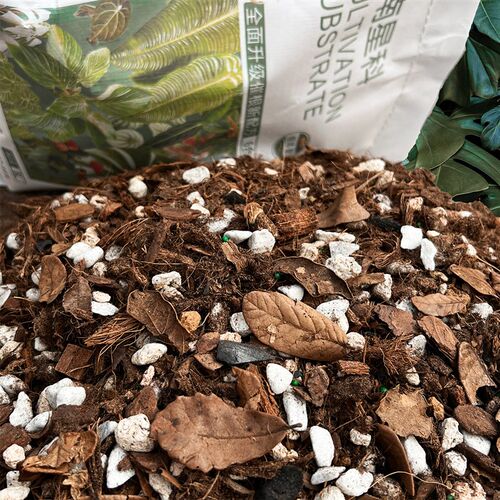 龟背竹专用土g天南星科热植营养土花烛蔓绿绒海芋秋海棠春羽泥炭