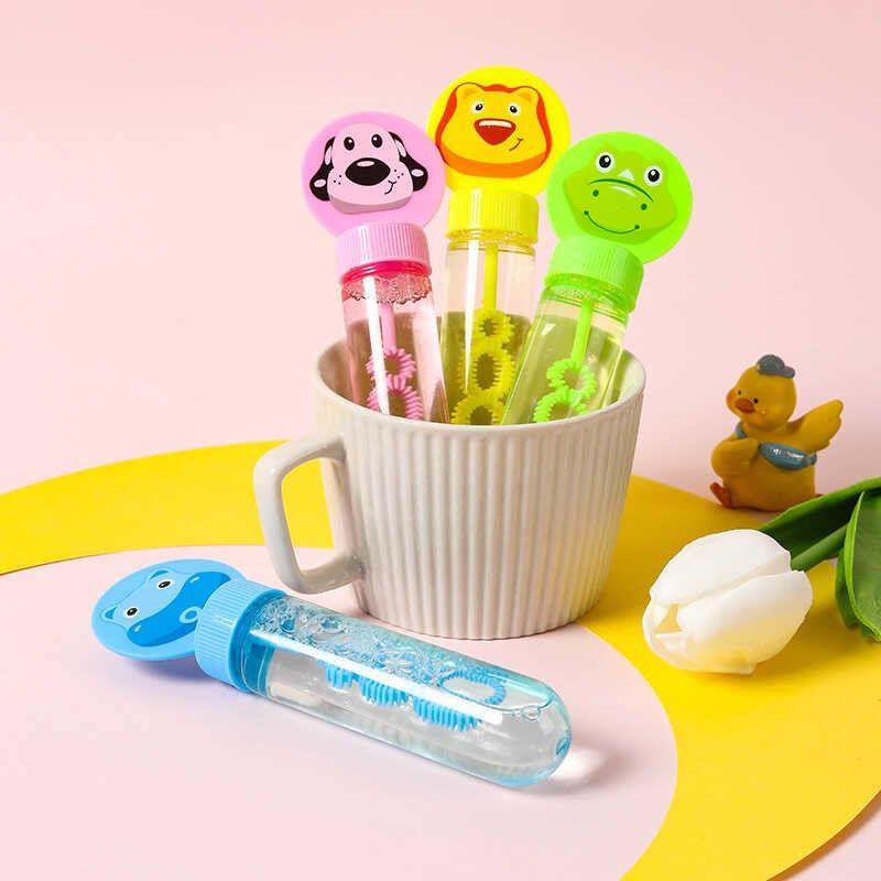 彩色手持小号e泡泡棒儿童吹泡泡水摆地摊便携玩具幼儿园分享小礼