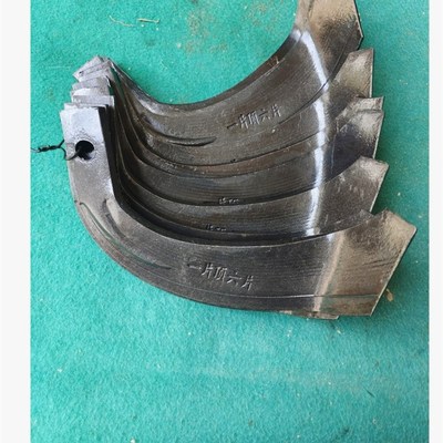 旋耕机刀片225/245/265型双面加强筋激L光合金耐磨刀耙齿农机配件