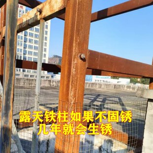 铁锈转化b剂免除锈彩钢铁皮瓦槽钢金属门窗铁艺固锈防腐底漆免打