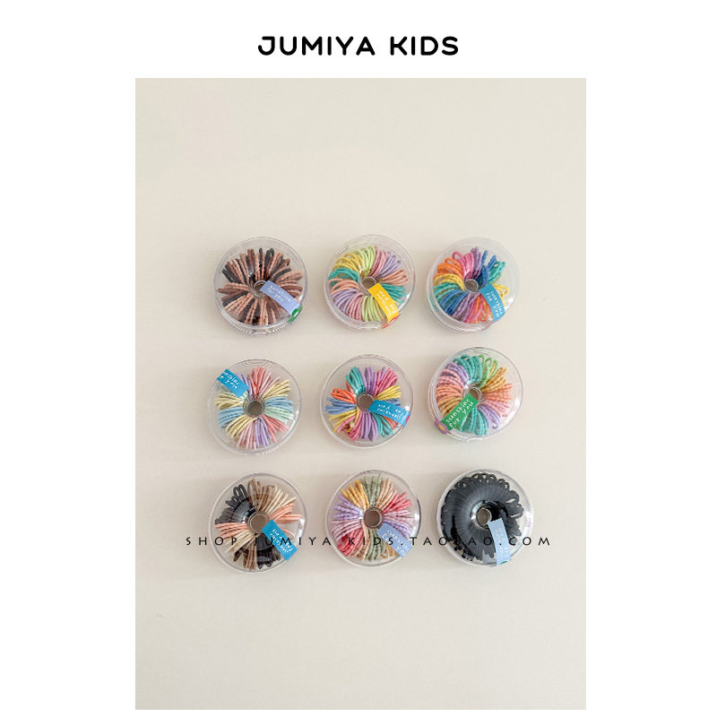 【50根装】可爱婴儿拇r指发圈韩版弹性好不伤发发绳发量少小皮筋,童装/婴儿装/亲子装,发饰,淘宝优惠券,粉丝福利购,淘宝优惠卷