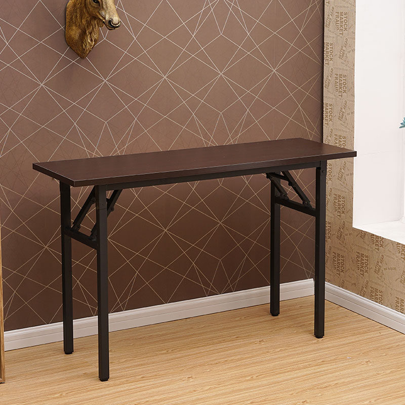 简易折叠桌子便携式o培训桌椅多功能长条桌会议经济型户外书桌家