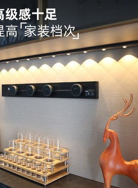 小山丘餐边柜灯带接线橱柜灯玄关酒柜220v插电式lTed人体感应灯条