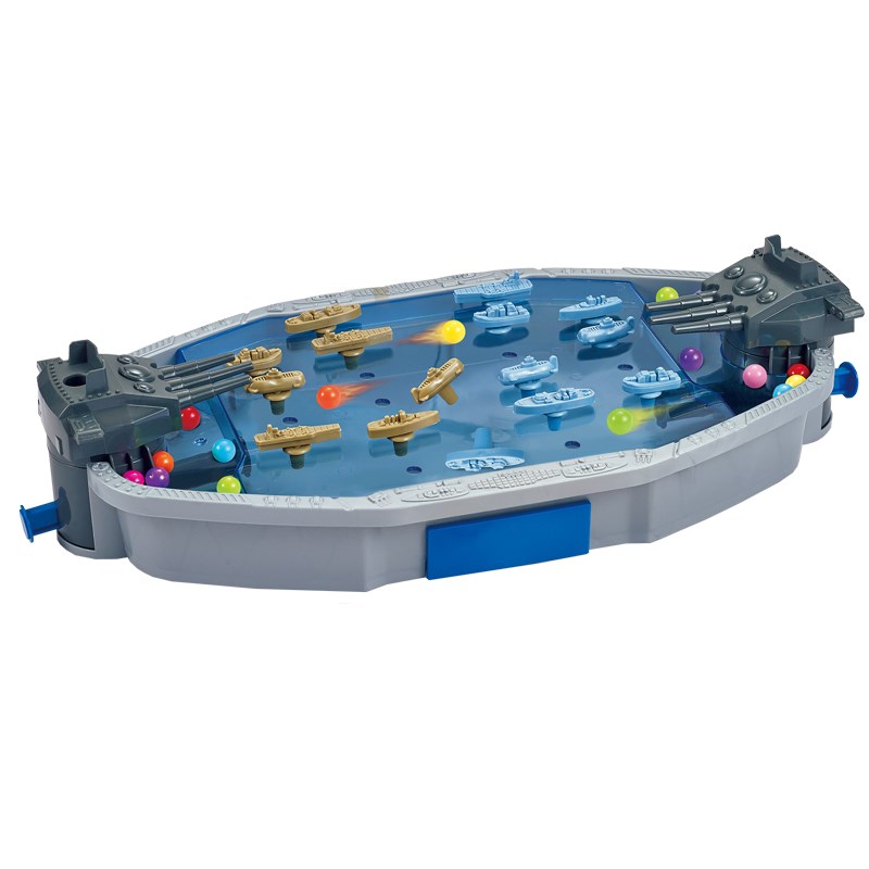 双人对战弹珠f玩具游戏桌游男孩机儿童益智互动球弹射海战打珠对