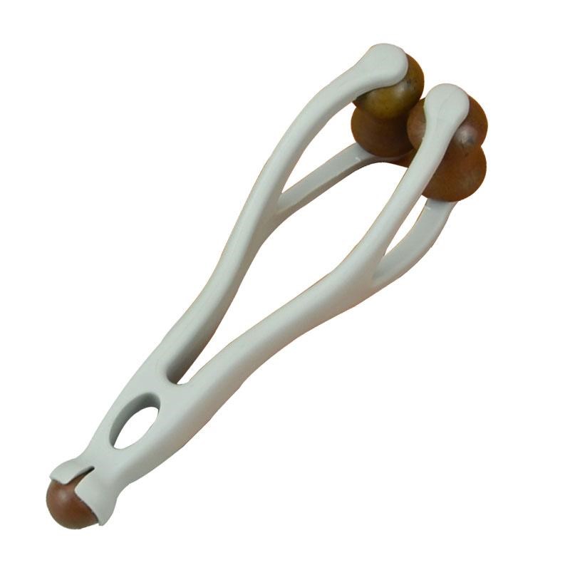 天然红砭石手指按摩器滚轮v按摩夹键盘手关节放松神器手部穴位按