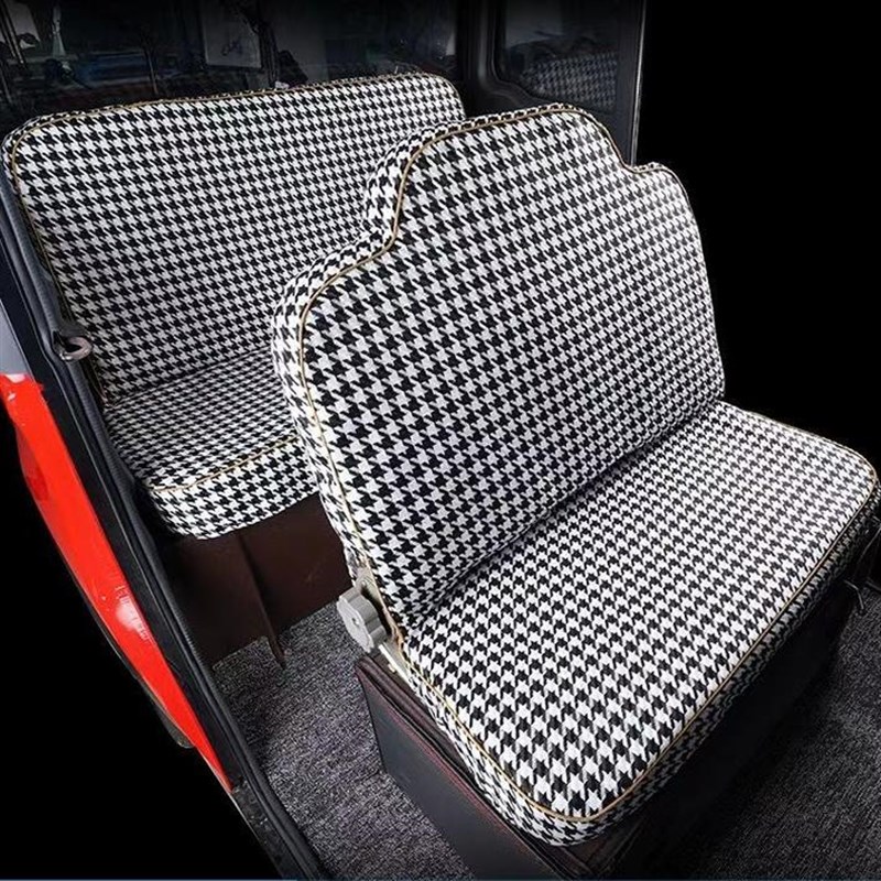 盛昊宏光mdini电动三轮车座套电动四轮车坐垫套座椅套专用全包布