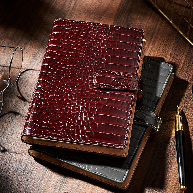 a6活页可拆卸笔记本子商务办公人士便捷随身小号口袋本子日记本E