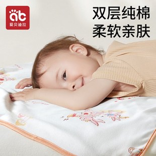 新生婴儿抱被初生纯棉包被春夏季 a类包M单宝宝产房用品巾 薄款