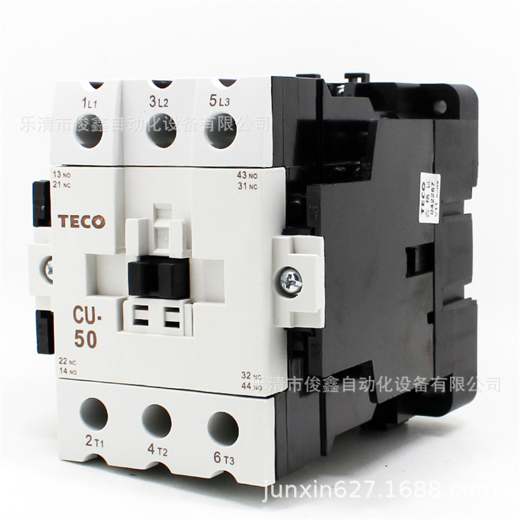 原装正品TECO台安交流接触器CU-50  3A1a1b 220VAC